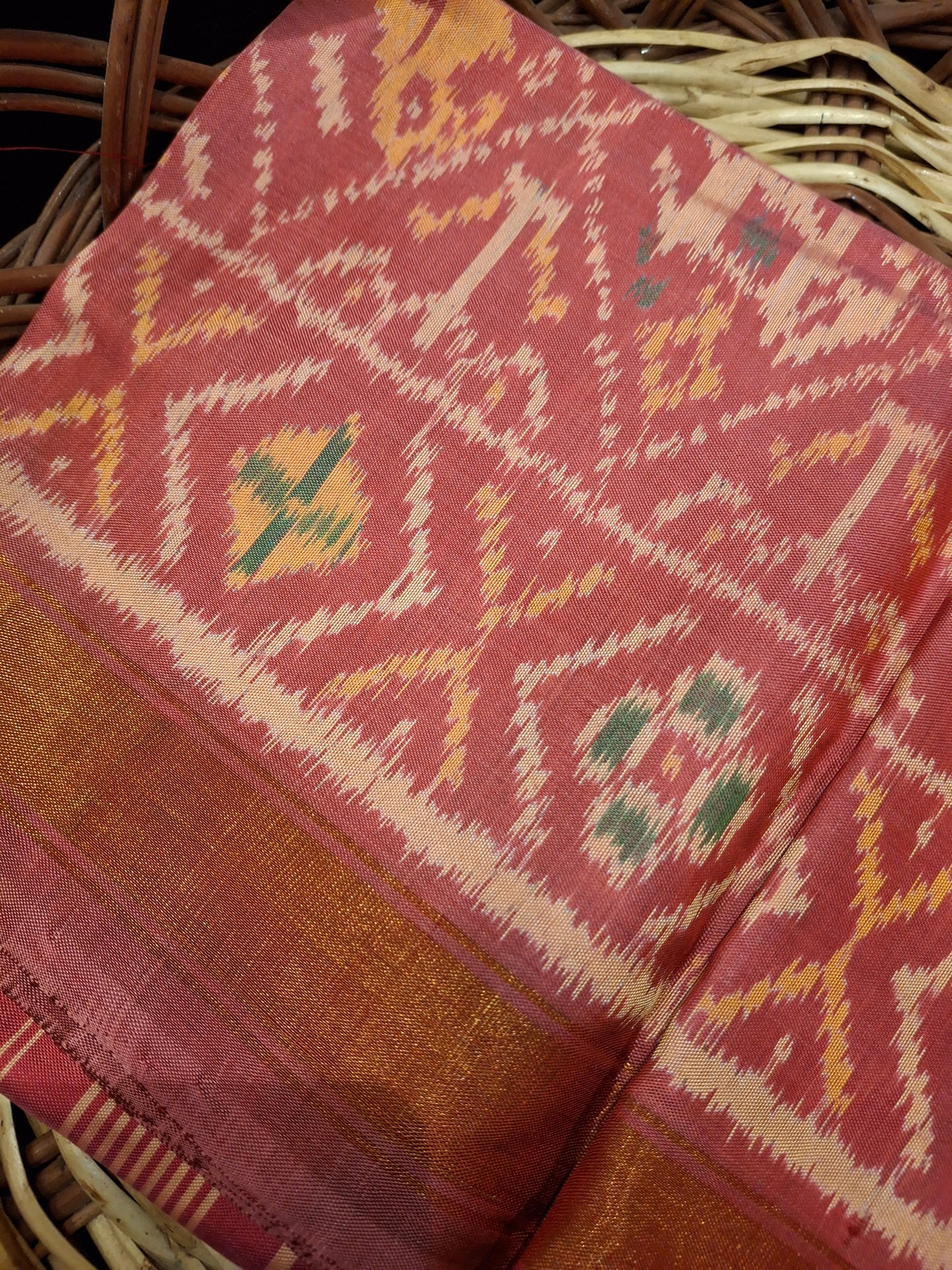 Pure silk Patola Dupatta