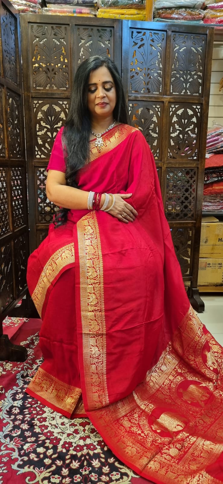 Pure Dola Silk saree