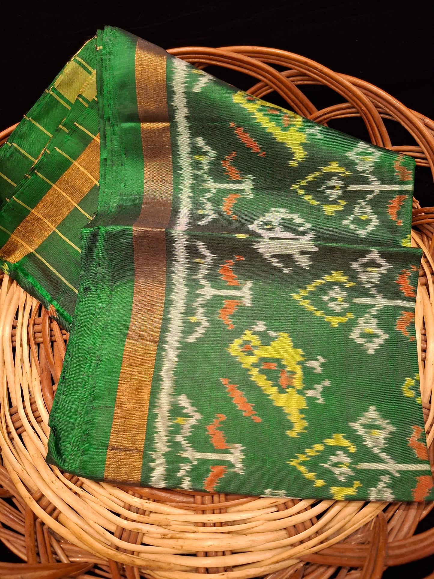 Pure silk Patola Dupatta