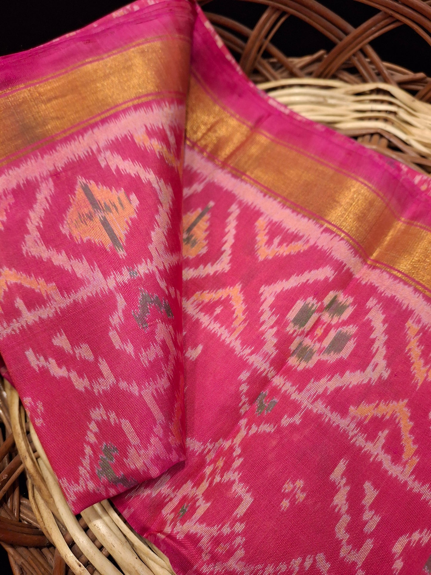 Pure silk Patola Dupatta
