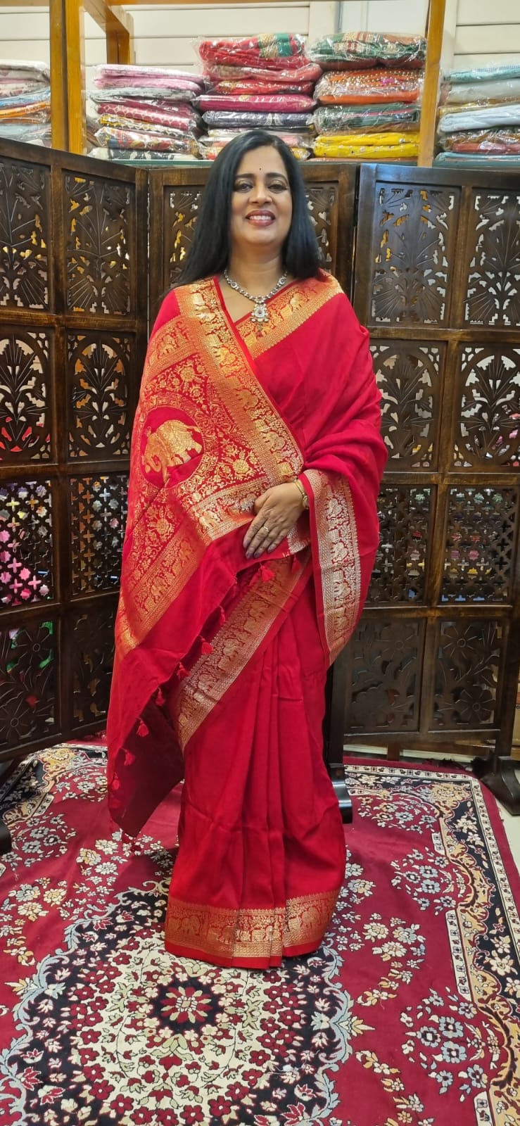 Pure Dola Silk saree