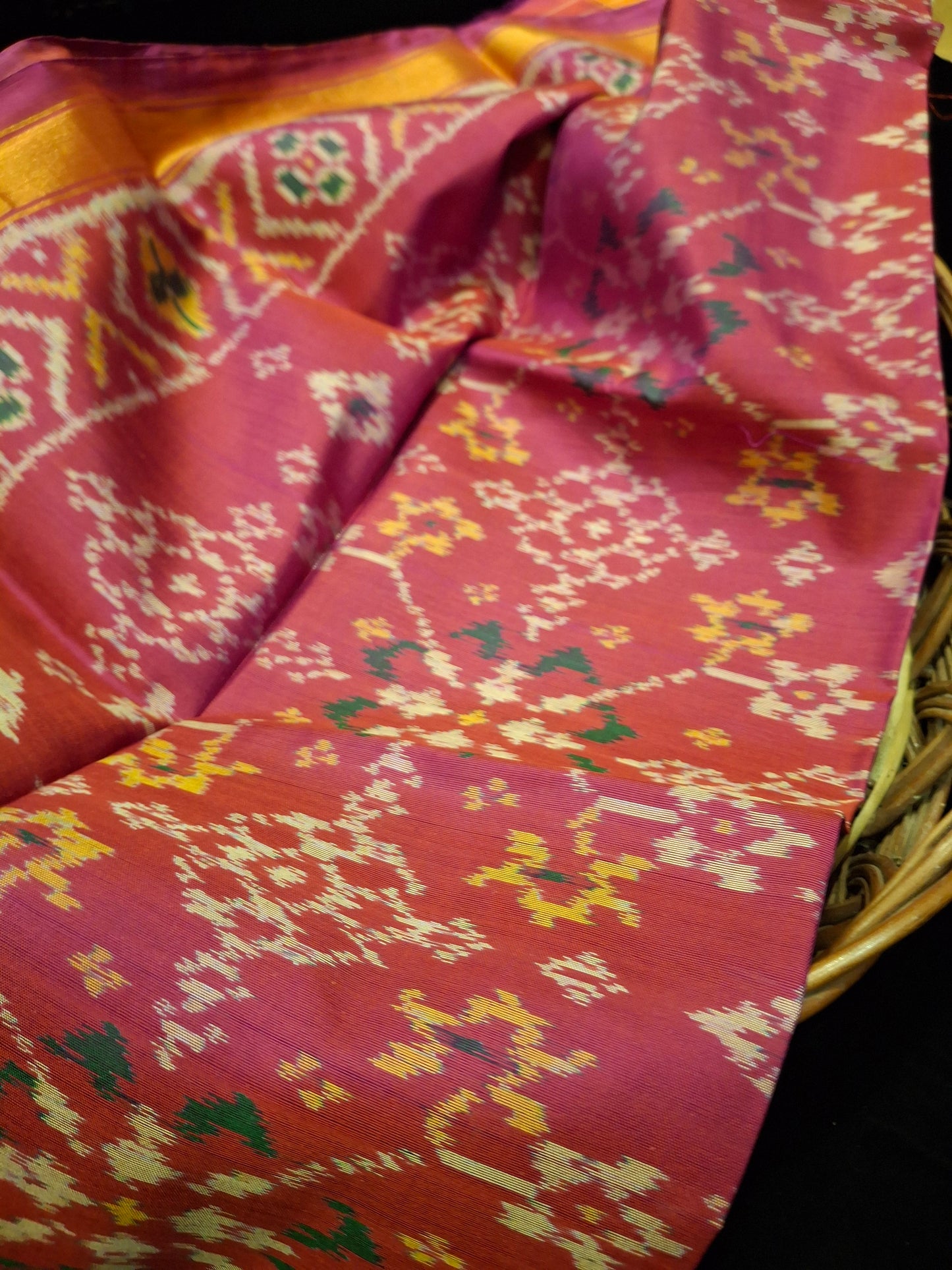 Pure silk Patola Dupatta