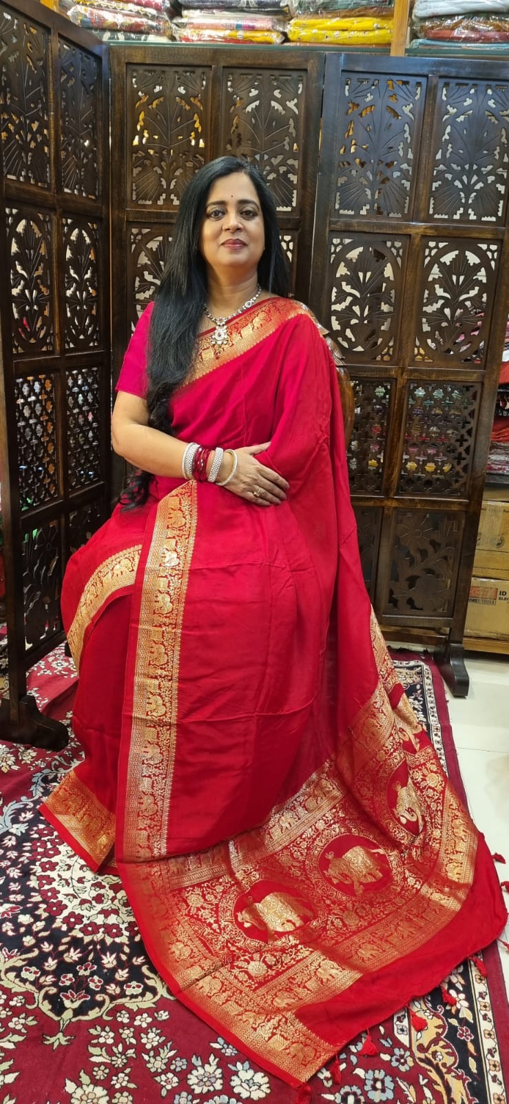 Pure Dola Silk saree