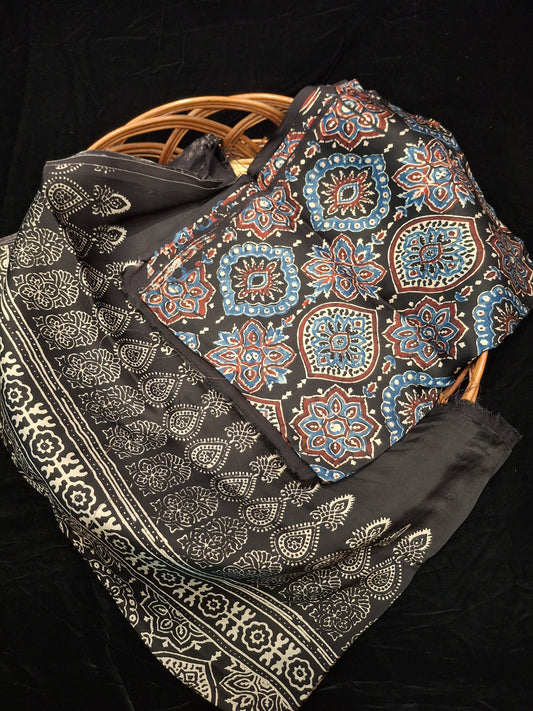 Modal silk Kurta and Dupatta set