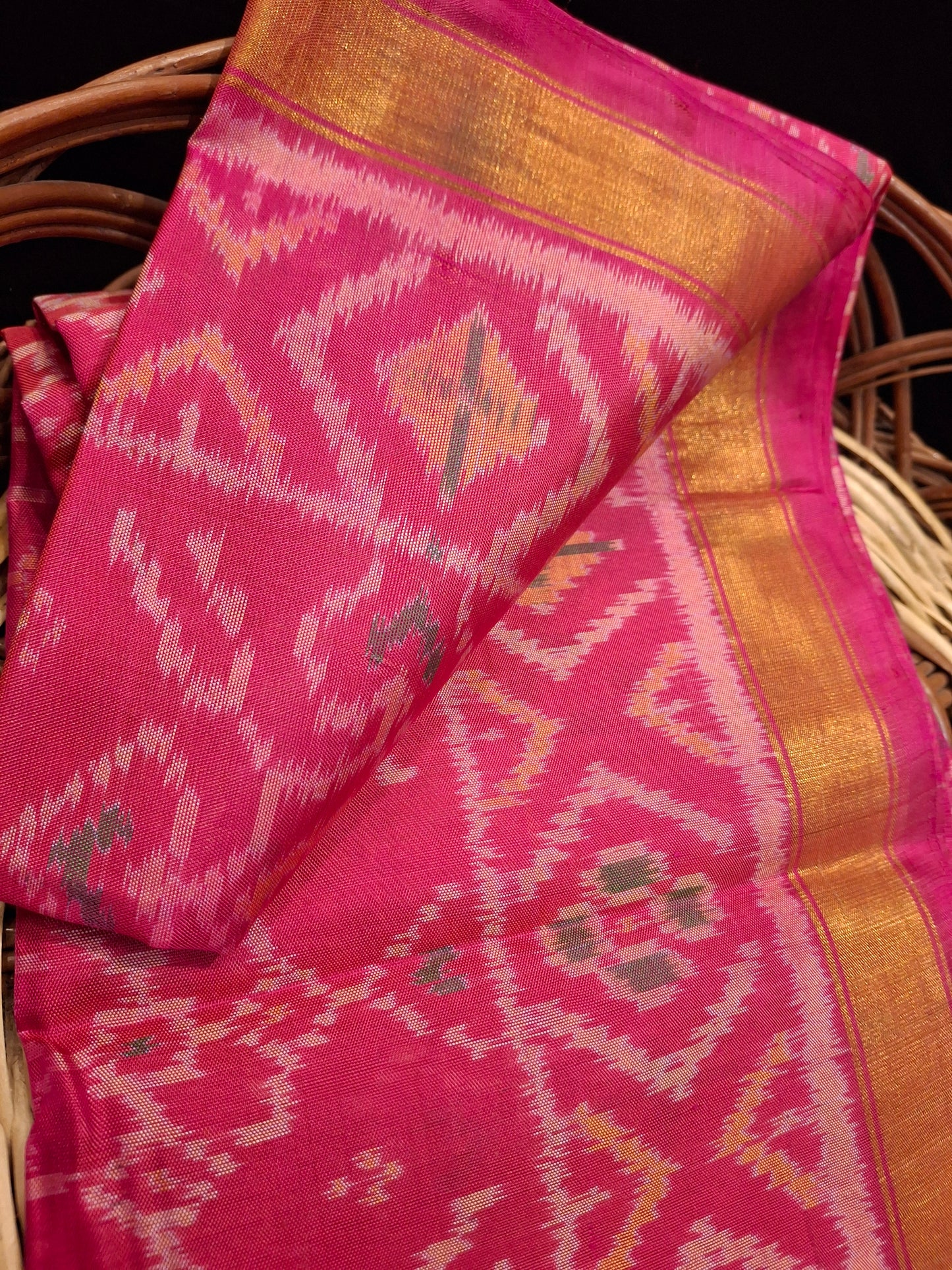 Pure silk Patola Dupatta