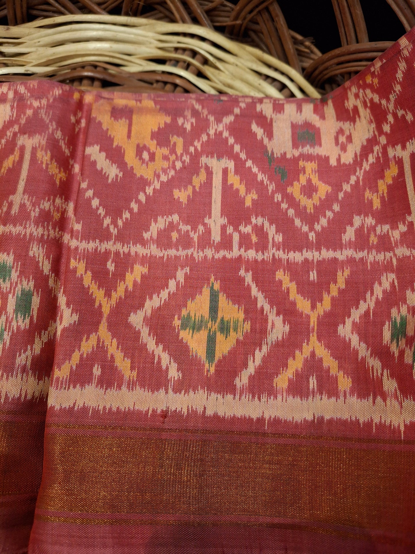 Pure silk Patola Dupatta