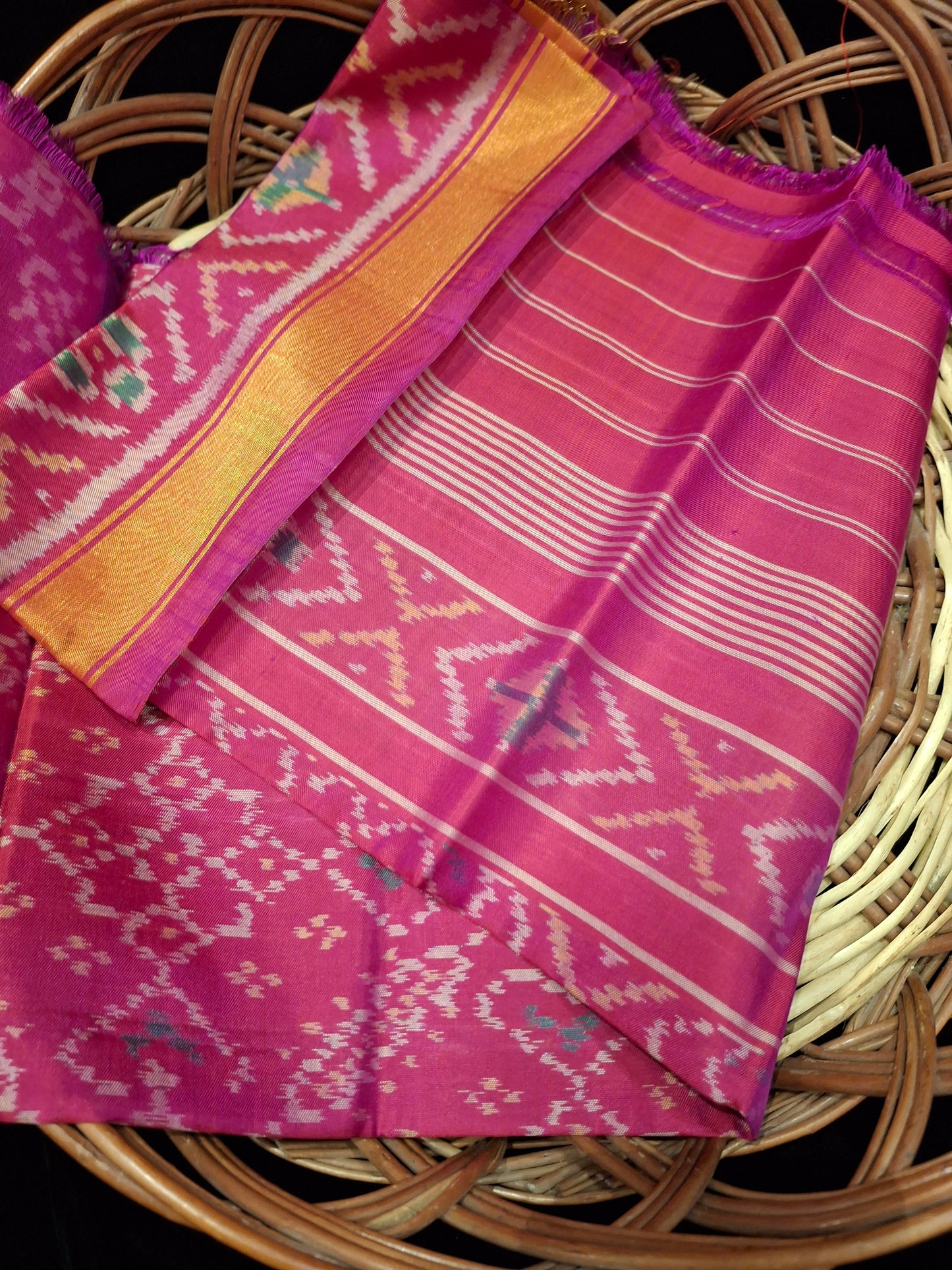 Pure silk Patola Dupatta