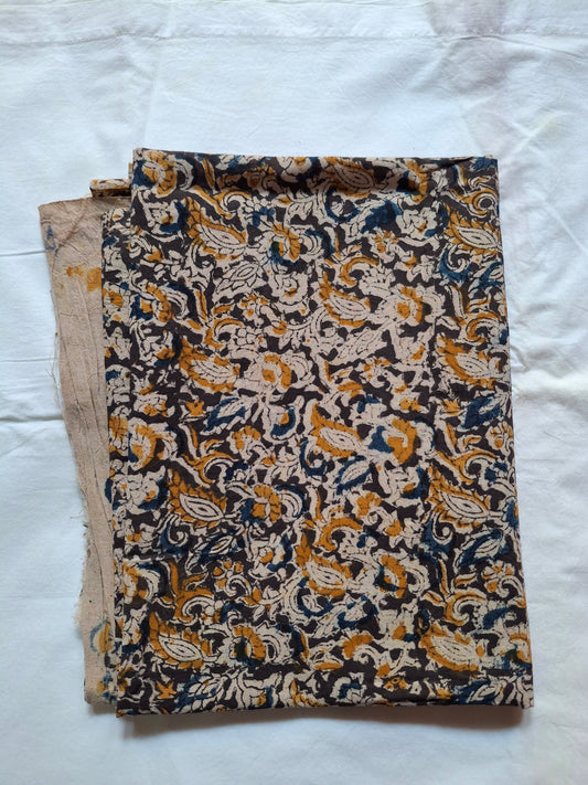 Pure kalamkari handblock print  fabric rate/Meter