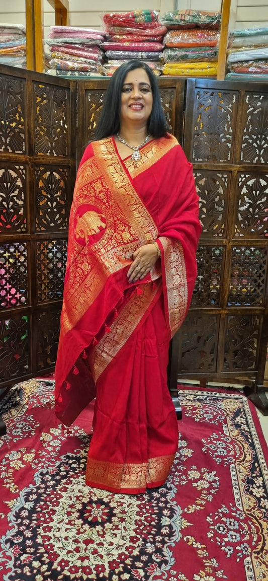 Pure Dola Silk saree
