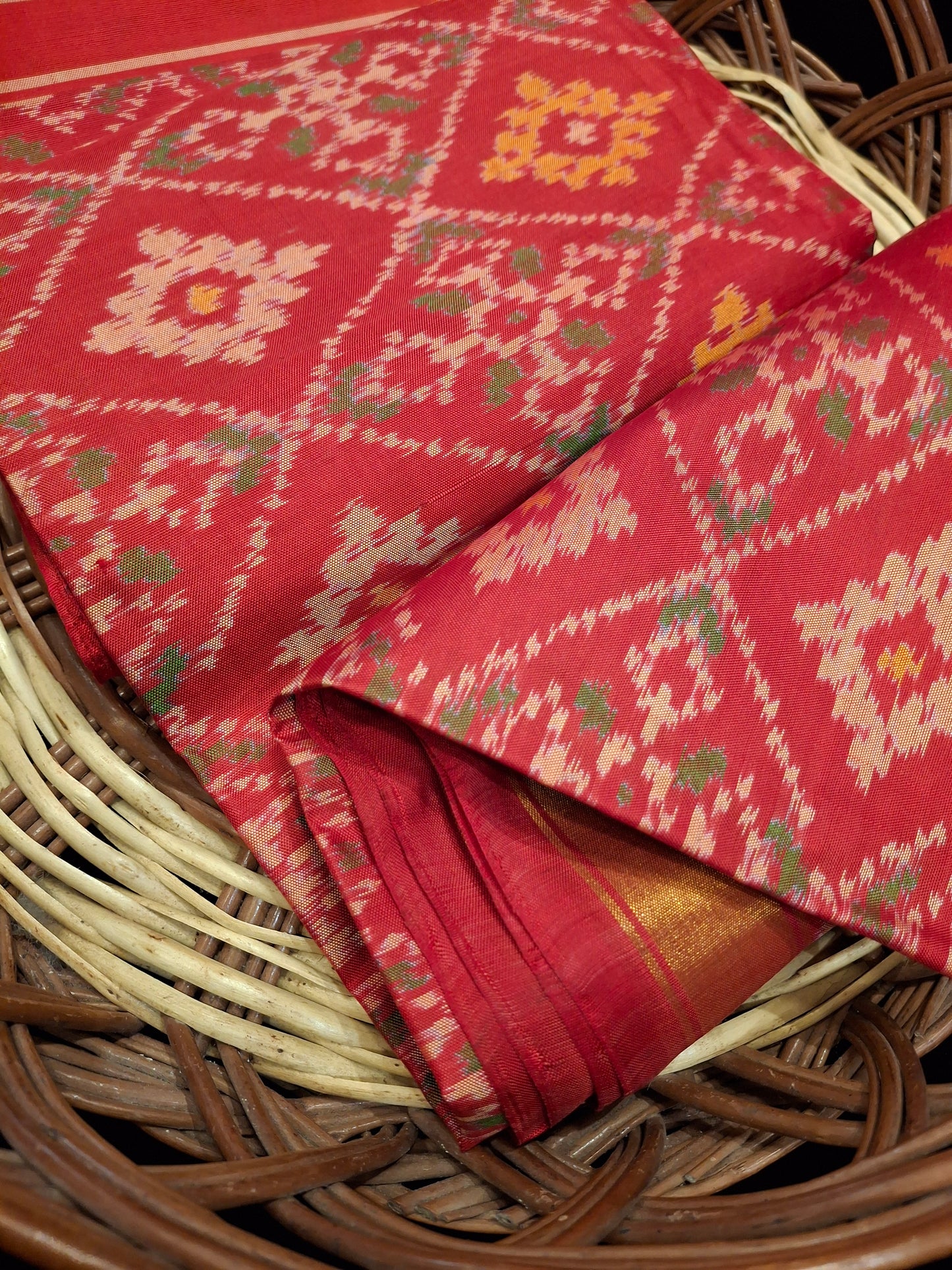Pure silk Patola Dupatta