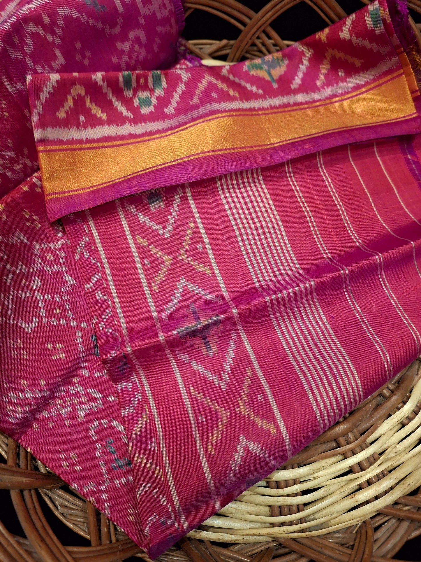 Pure silk Patola Dupatta