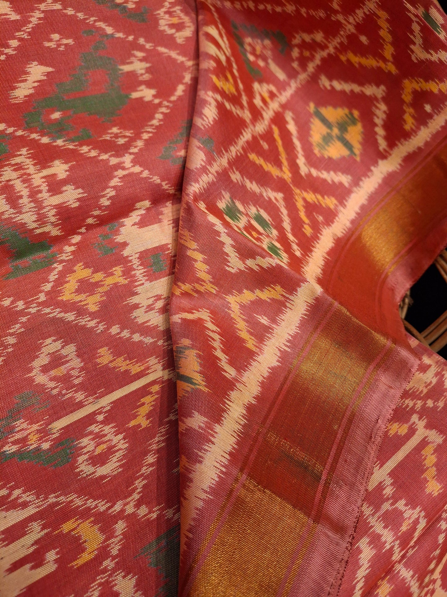 Pure silk Patola Dupatta