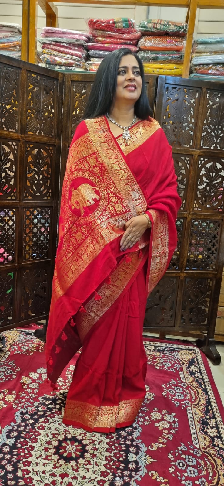 Pure Dola Silk saree