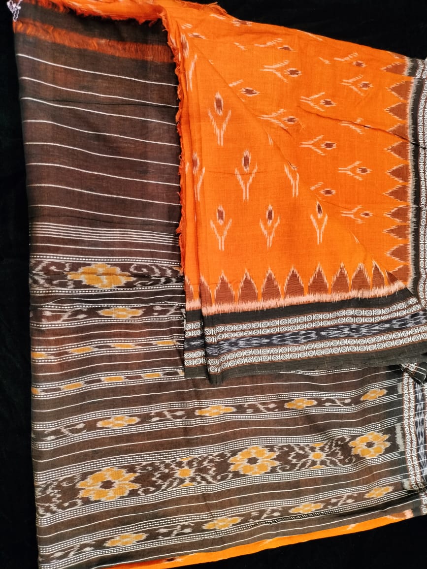 Sambalpuri ikhat pure cotton saree