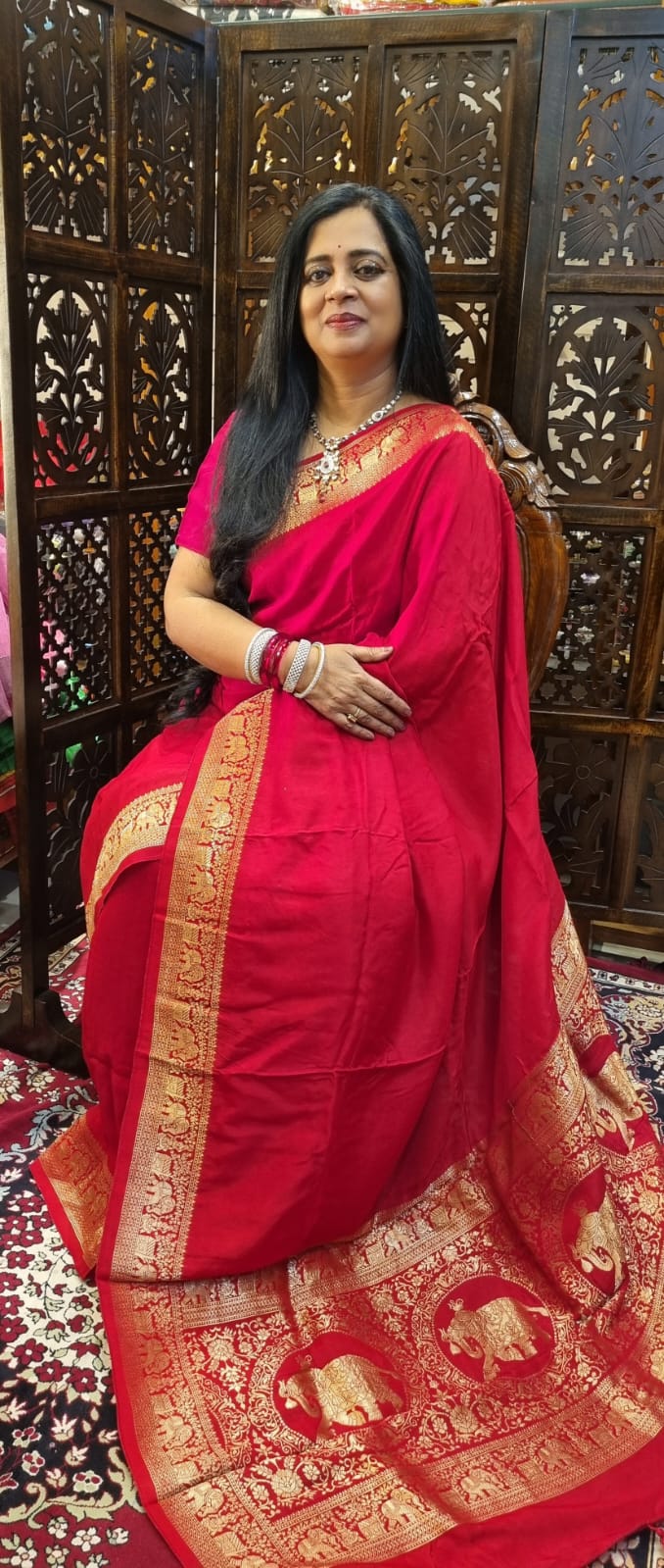 Pure Dola Silk saree
