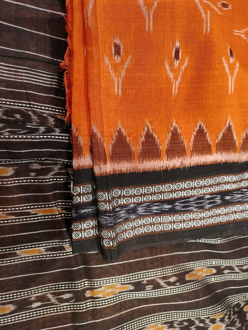 Sambalpuri ikhat pure cotton saree