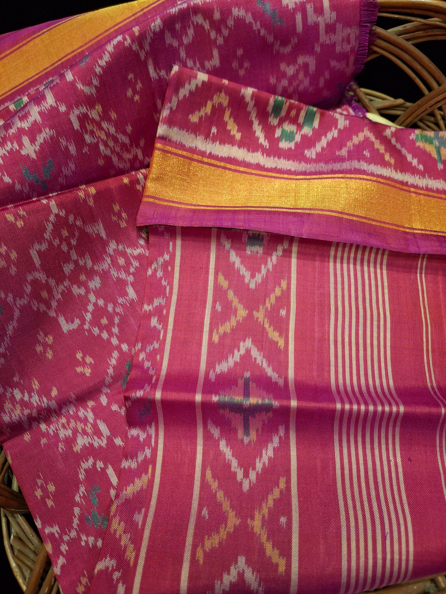 Pure silk Patola Dupatta