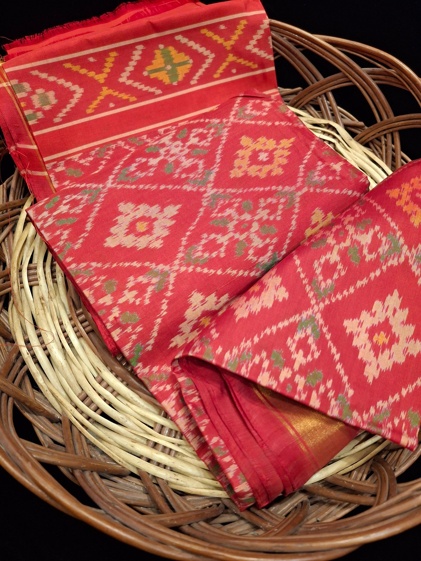Pure silk Patola Dupatta