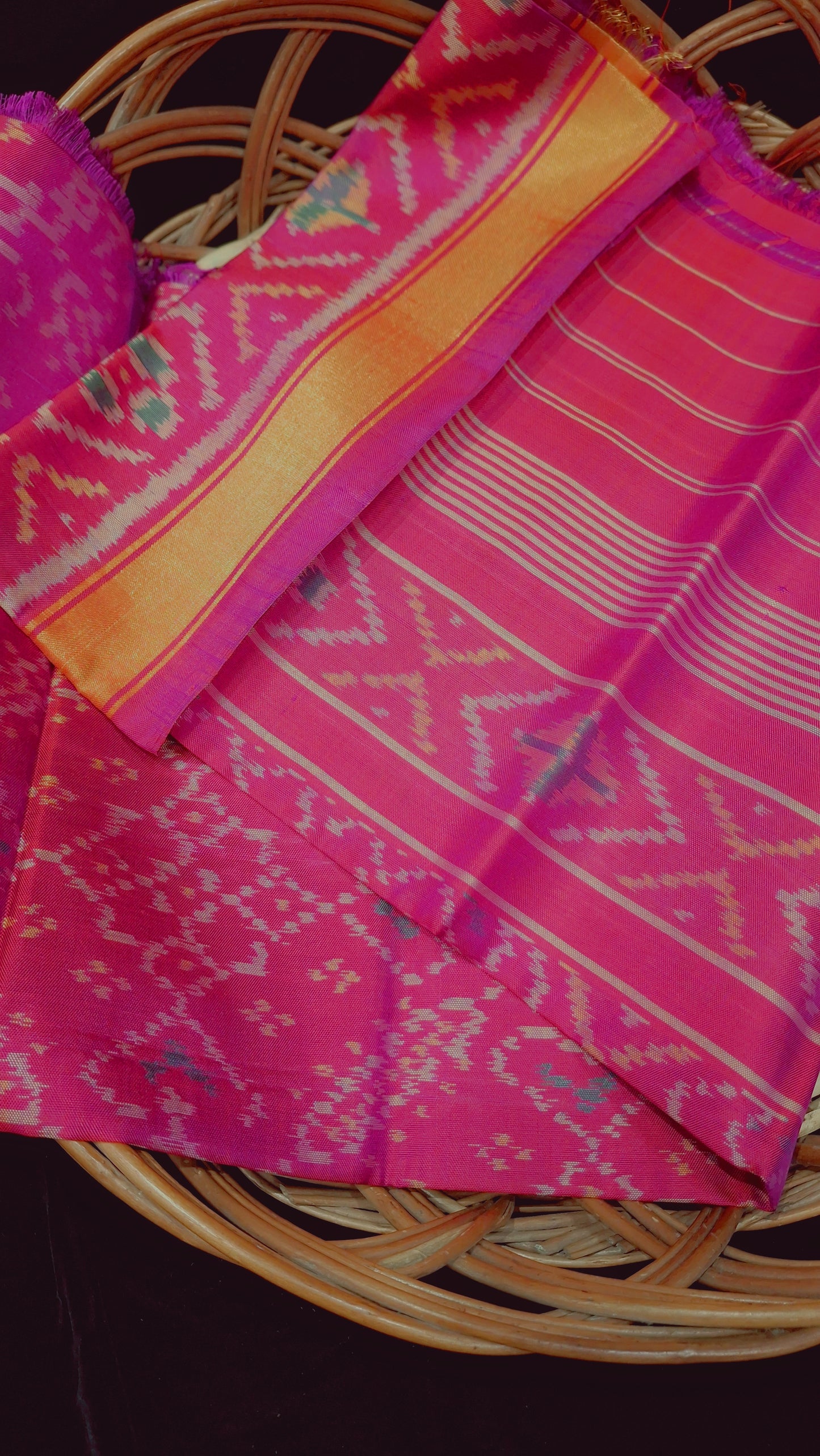 Pure silk Patola Dupatta