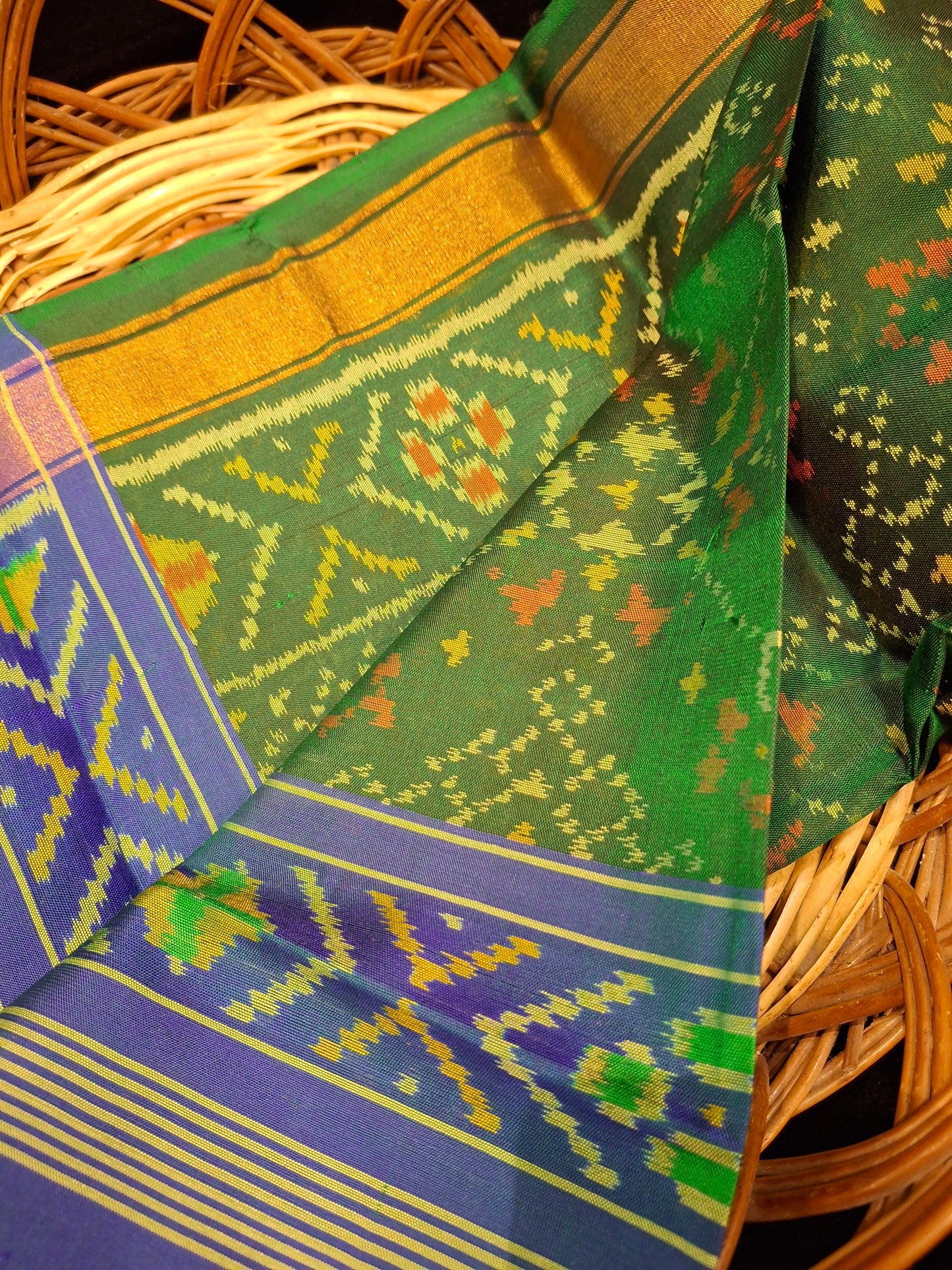 Pure silk Patola Dupatta