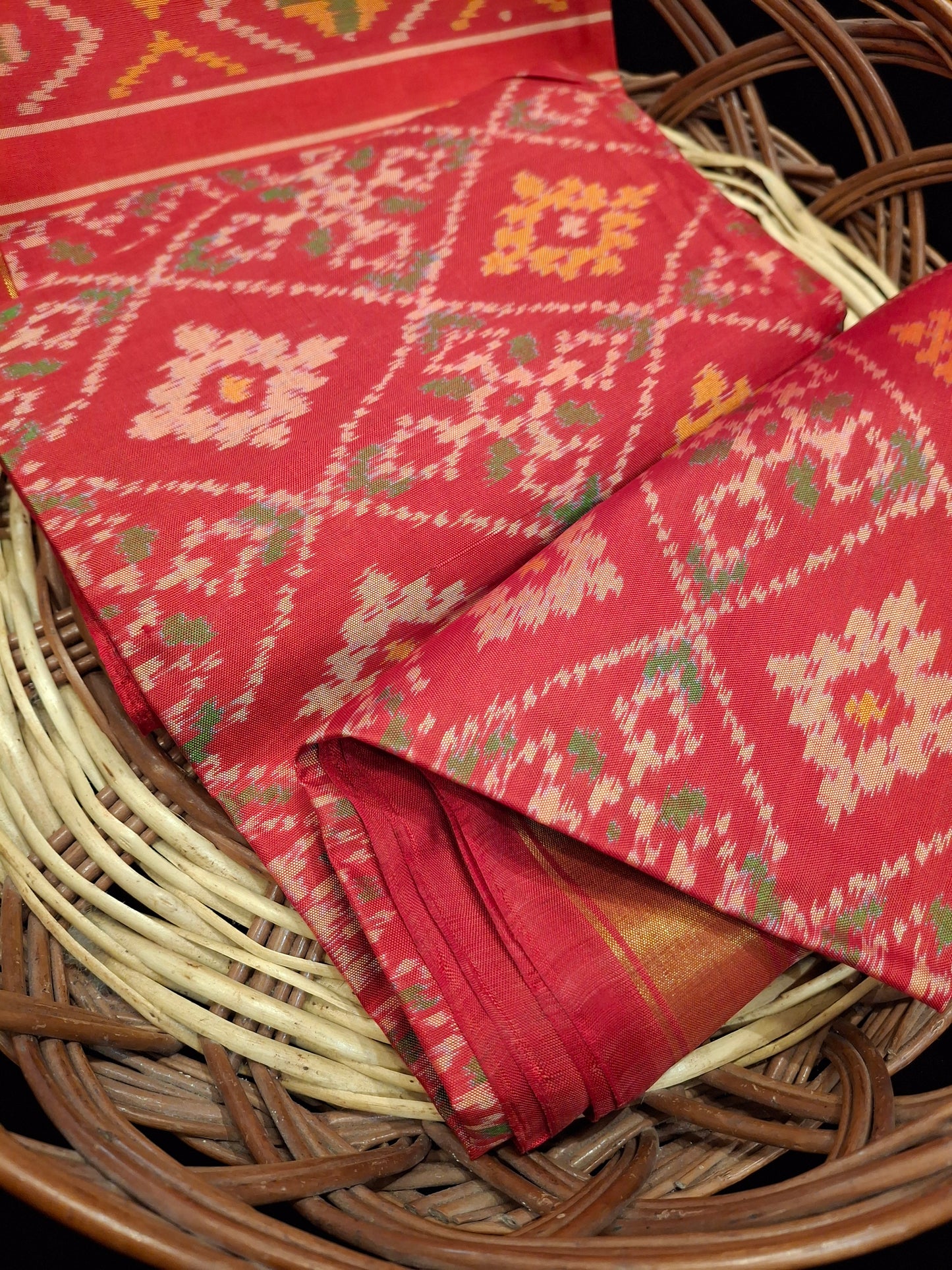 Pure silk Patola Dupatta
