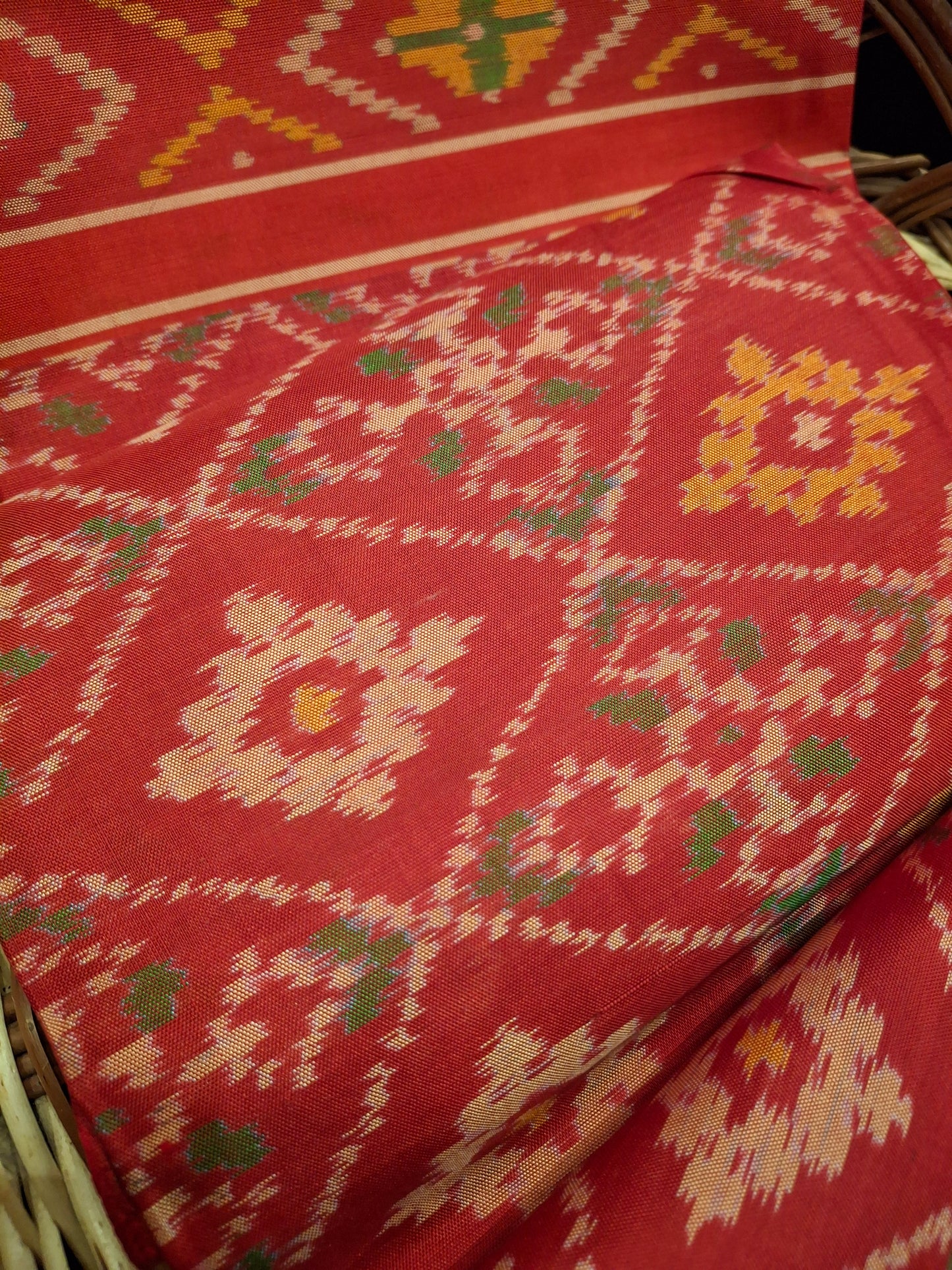 Pure silk Patola Dupatta