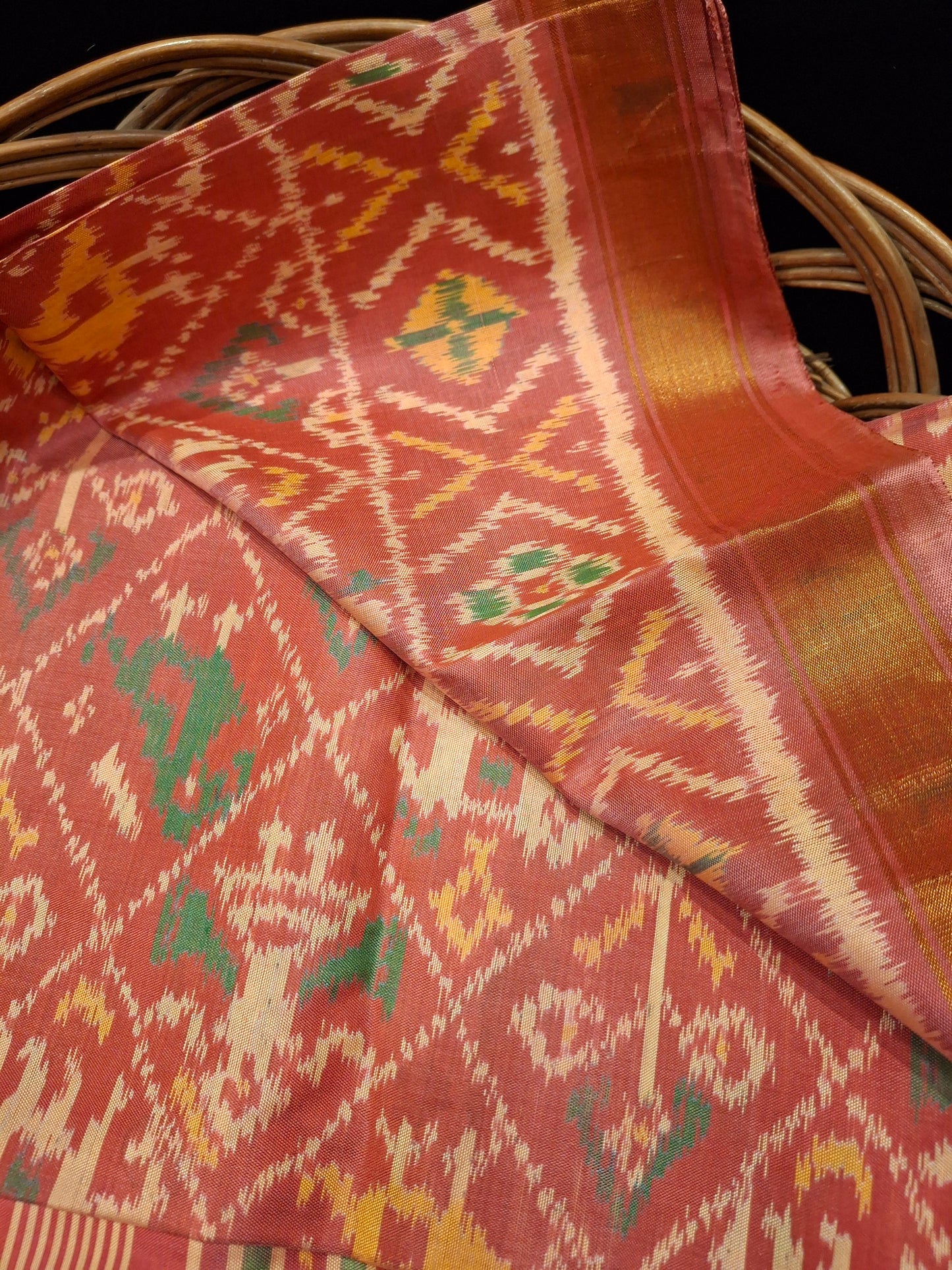 Pure silk Patola Dupatta