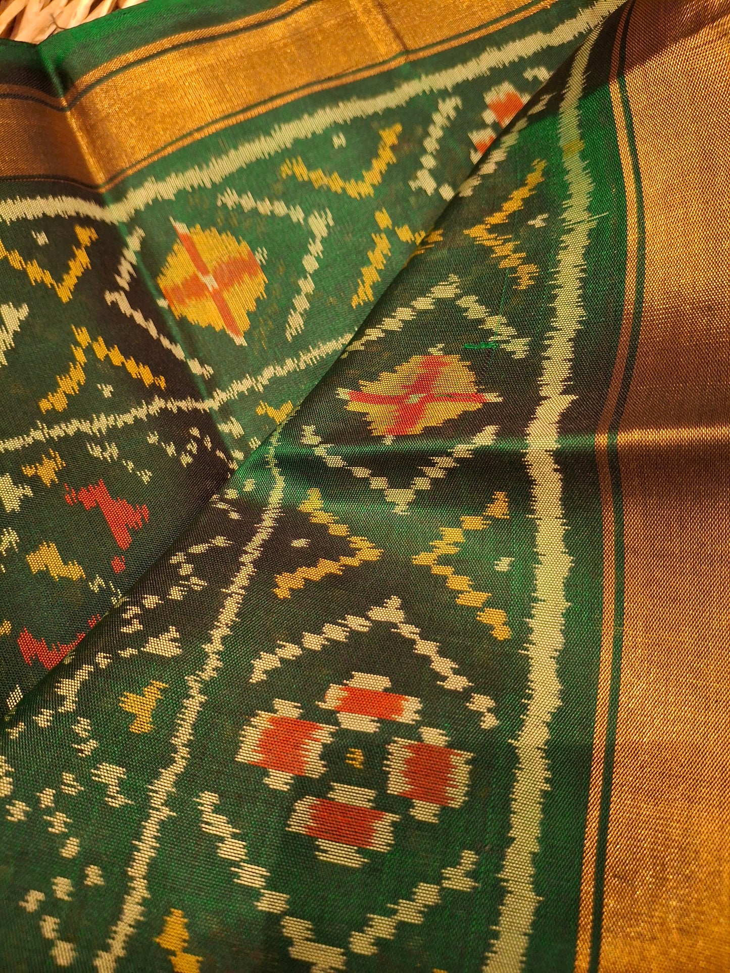 Pure silk Patola Dupatta