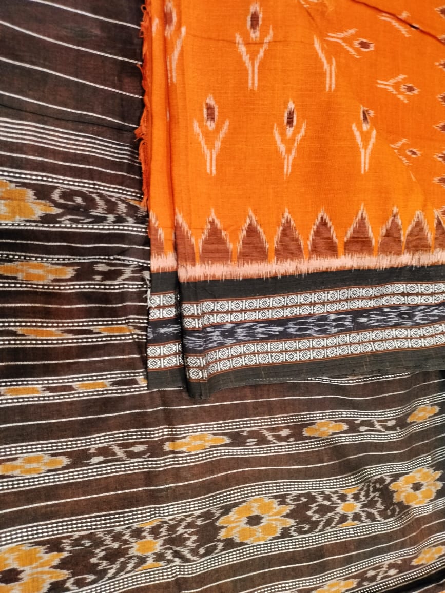 Sambalpuri ikhat pure cotton saree