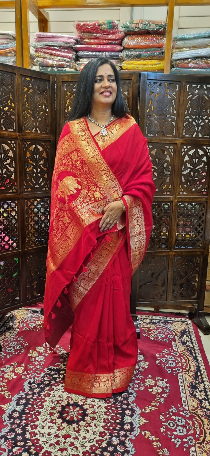 Pure Dola Silk saree
