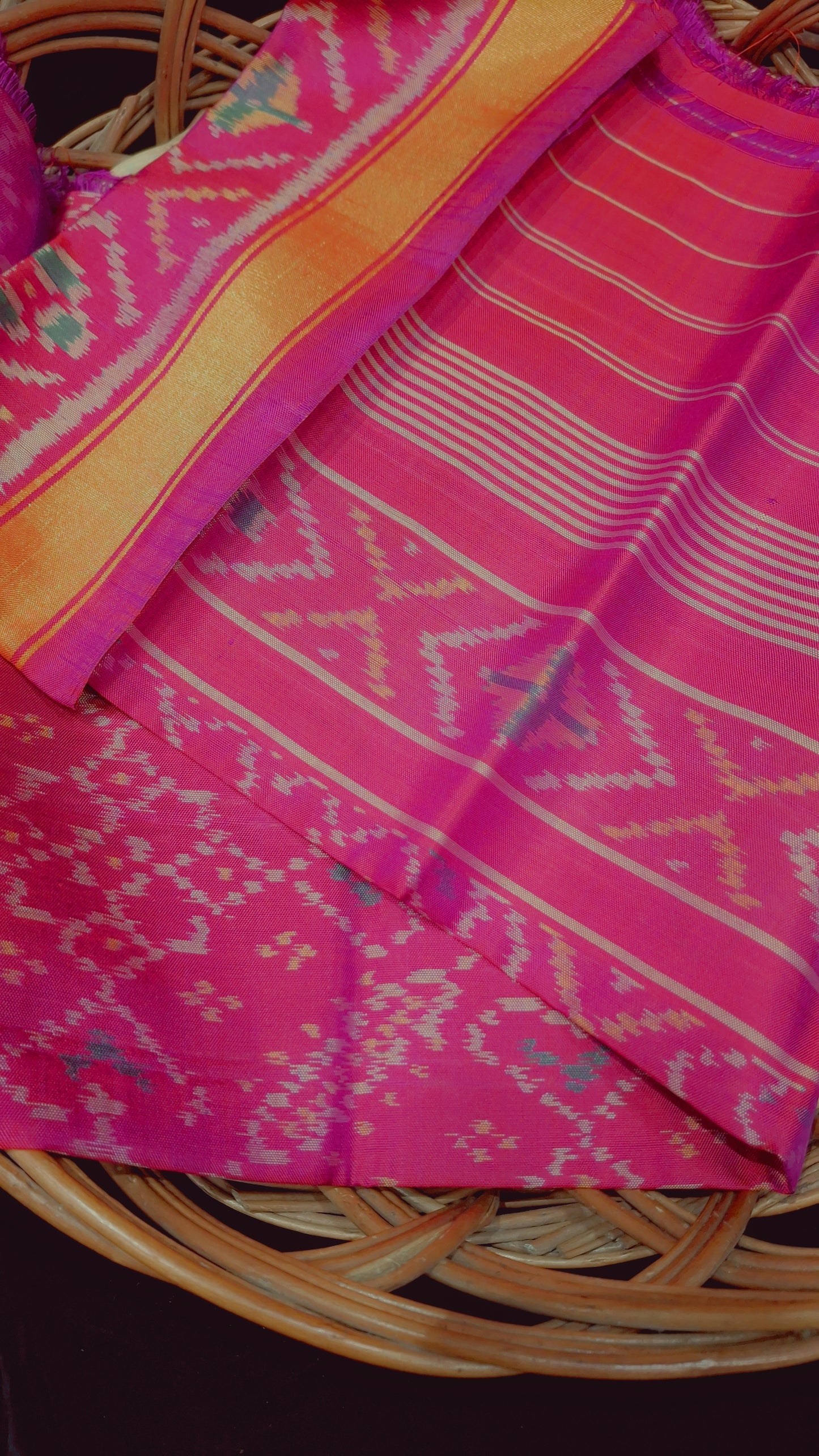 Pure silk Patola Dupatta