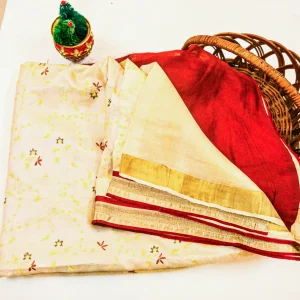Pure Tussar Silk with Silk Mark Saree