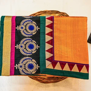 Pure raw Silk with Silk Mark Saree