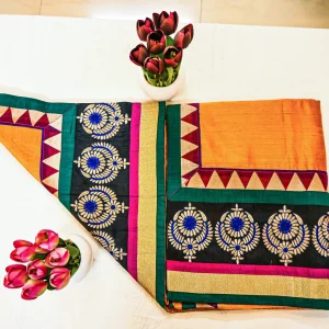 Pure raw Silk with Silk Mark Saree