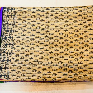 Pure Tussar Gicha Silk with Silk Mark Saree