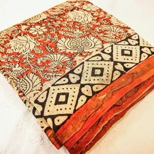 Pure Chandeli and Block Print