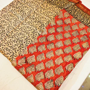 Pure Maheshwari Silk Saree