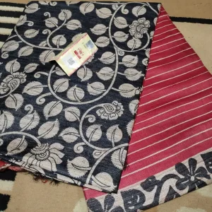 Pure Tussar Ghicha silk Saree with Silk Mark
