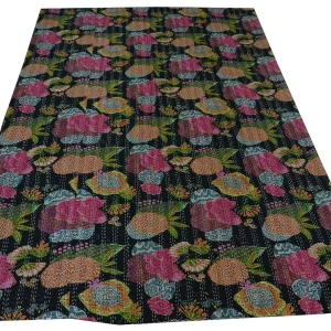 Kantha Stitch double bed dohar