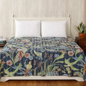 Kantha Stitch double bed dohar