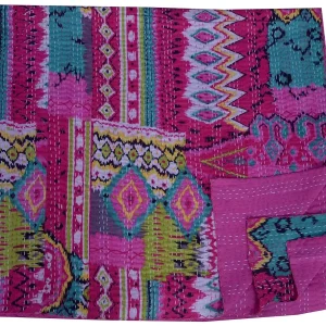 Kantha Stitch double bed dohar