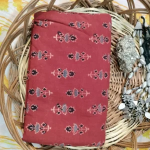Pure cotton hand block print dress material type 3