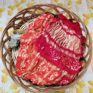 Pure Gajji Silk Dupatta with silk mark type 3