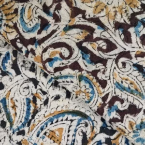 Pure Cotton kalamkari hand block print suit (Unstiched) type 3