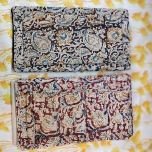 Pure Cotton kalamkari hand block print suit (Unstiched) type 5