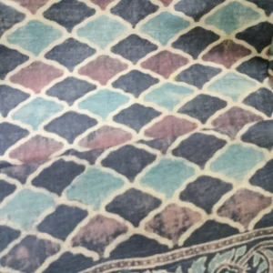 Pure tussar Ajarak hand block print Kurta and Dupatta 2.5 mt each) type 8