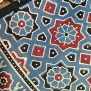 Modal Silk Ajarak Hand block print sotle type 1
