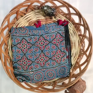 Modal Silk Ajarak Hand block print sotle type 7