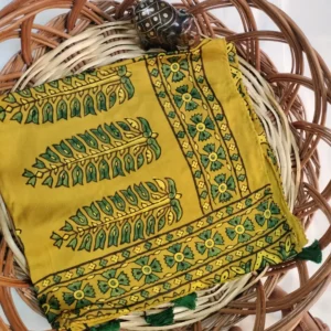 Modal Silk Ajarak Hand block print sotle type 6