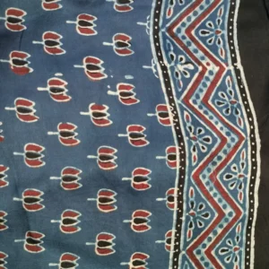 Modal Silk Ajarak Hand block print sotle type 12